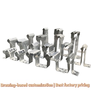 Bảng điều khiển mái thép 820 Hỗ trợ khung kim loại góc kệ cho hệ thống lợp thép màu tôn kẹp cố định kim loại - Product Image 5