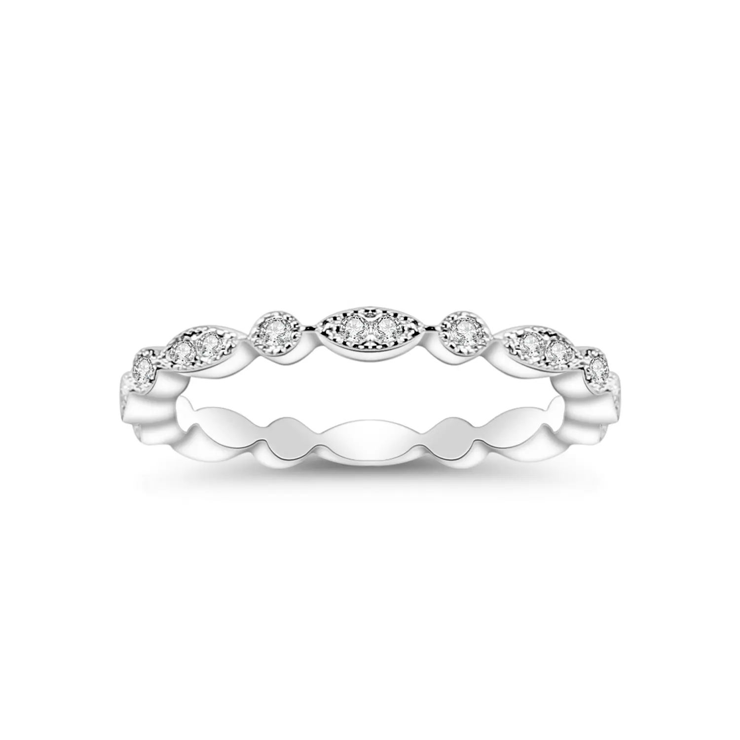 diamond wedding bands for women