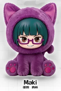 Nouvelle Peluche Anime Japonaise Originale Jujutsu JJK Kasen V2 Chat Assis Série Party Pendentif en Peluche Boîte Mystère Surprise - Product Image 6