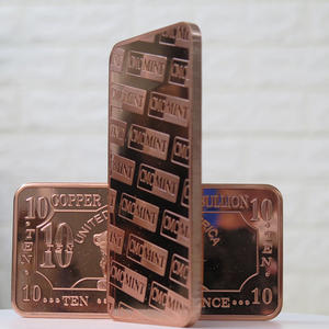 Barang Tembaga 10 oz 999 Tembaga Murni Batangan Buffalo Bullion A148 - Product Image 5