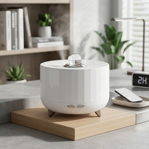 Smart <b>Humidifiers</b> Ultrasonic Atomization 2H 8H Auto Timer Remote Control - Product Image 1