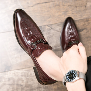 Scarpe Casual da Uomo alla Moda, <span class=keywords><strong>Calzature</strong></span> Maschili di Buona Qualità in Pelle Sintetica, Comode Scarpe Eleganti da Uomo all'Ingrosso - Product Image 2