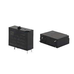 Реле самозажимное миниатюрное высокомощное MALC 50A 12V 24V нормально открытое, однокатушечное, герметичное, для печатных плат, 16A 277VAC - Product Image 1