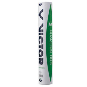 Victor No.3 Anatra Piuma a tutto tondo di Badminton Volano - Product Image 1