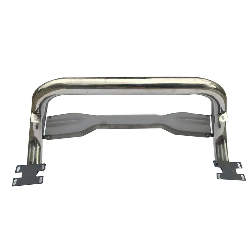 Stainless Steel Bull Bar Pickup Truck Auto Crash Front Bumper For Toyota Hilux Vigo Revo Nissan Narava Ford Ranger Car