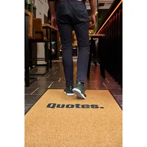 Tapis de séchage écologique Barber, merchandising durable - Product Image 1