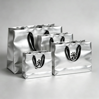 Tas Insulasi Aluminium Foil Khusus untuk Kemasan Takeout dengan Warna Kertas Kraft