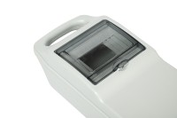 Boîtier de commande industriel portable longue portée QHECO, IP66, ABS/PC, pour extérieur, interrupteur de commande, 220A