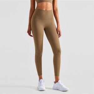 Mallas deportivas de cintura alta con bolsillos para mujer, pantalones de Yoga para correr, ropa de entrenamiento, talla grande - Product Image 4