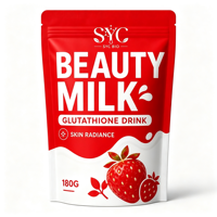 Boisson au collagène premium avec formule à la fraise japonaise pour un blanchiment efficace de la peau et la restauration du collagène – Complément professionnel