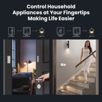 Gros GIRIER Tuya Smart Life Télécommande Wifi Interrupteur Mural Intelligent 1/2/3/4 Gang UE pour Maison Intelligente