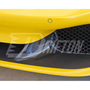 Garniture centrale de pare-chocs avant en fibre de carbone sèche pour Ferrari F8 - Product Image 5