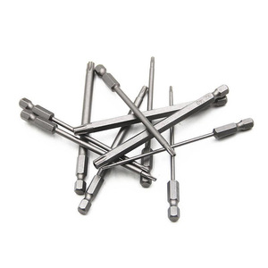 Yunbei <span class=keywords><strong>Torx</strong></span> Destornillador Bit Vástago hexagonal <span class=keywords><strong>Hueco</strong></span> <span class=keywords><strong>con</strong></span> orificio 50mm,75mm,100mm Combinación de broca <span class=keywords><strong>con</strong></span> destornillador magnético Bit - Product Image 4
