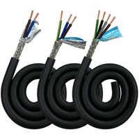 Fabricant chinois de câble blindé hautement flexible multi-noyaux 3 4 5 6 8 10 noyaux 0.5mm 0.75mm 1.5mm
