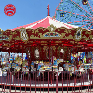 16 posti giostre giostra carosello musicale <span class=keywords><strong>cavallo</strong></span> <span class=keywords><strong>con</strong></span> <span class=keywords><strong>cavallo</strong></span> e sedie giostra gigante giostra altalena - Product Image 5