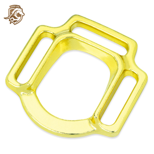 إكسسوارات الخيول بمقاس <span class=keywords><strong>3</strong></span>/4 بوصة و1 بوصة بألوان مخصصة، مشبك مربع ثلاثي الاتجاهات - Product Image 6