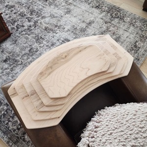 Soporte para ordenador portátil, mesa de madera, soporte portátil para reposabrazos, color madera natural, 45x30cm - Product Image 4