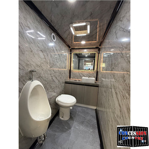 2026 Fabricantes de Baños Portátiles de Lujo Europeos Móviles, Remolque de <span class=keywords><strong>Baño</strong></span> Portátil con <span class=keywords><strong>Ducha</strong></span> e Inodoro - Product Image 4
