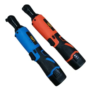THPT 3/8 Wireless Tool Automatic Cordless Impact Screwdriver Portable Powerful Electric Ratchet Wrench