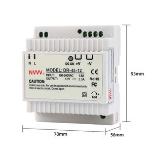 SMPS, 45W, carril Din inteligente de 30 W, automáticamente, impresora 3D AI Home, fuente de alimentación conmutada de alta frecuencia ambiental - Product Image 6