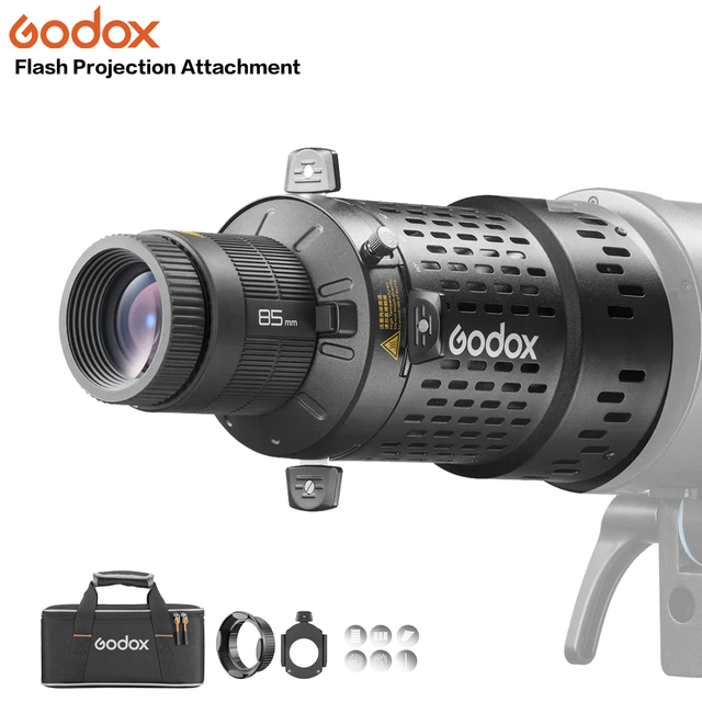 Bfp Studio Flash Light Attachment Bowens Mount Photography Light Condenser Projection Lens Modifier Art Special Effects