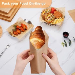 Kraft Greaseproof Paper – Eco-Friendly Biodegradable Oil Proof Food Wrapping Paper - Product Image 2
