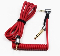 Câble Audio Aux stéréo de remplacement de 3.5mm et 6.5mm, cordon de plomb pour casque Solo Pro pour casque Studio Beat