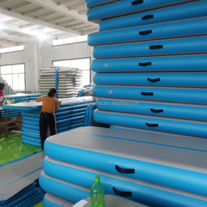 Équipement de gymnastique d'usine de taille personnalisée Tapis de sol de gymnastique de fitness à domicile Piste d'air gonflable 4/5/<span class=keywords><strong>6</strong></span>/8/10/12m <span class=keywords><strong>Airtrack</strong></span> - Product Image 5
