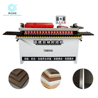 Máquina Automática Cortadora y Canteadora de PVC para Carpintería y Fabricación de Muebles con Funciones de Encolado, Retestado y Pulido de Contrachapado
