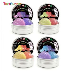 Arcilla Elástica de Cristal Transparente Colorida, Juguete para Niños, Antiestrés, Plastilina, Arcilla Elástica, Venta Caliente 2019 - Product Image 2