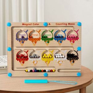 Ideal Christmas Birthday <b>Gift</b> Mini Ice Cream Math Activities Board Game Montessori Maze Toy - Product Image 3
