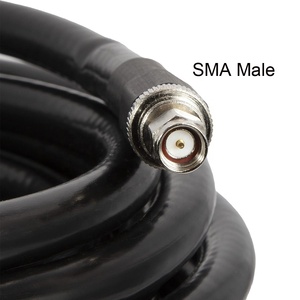 Low Loss Custom LMR-400 Coax Cable Cable Assembly in <strong>SMA</strong> <strong>M</strong> to <strong>SMA</strong> <strong>M</strong> in LMR 400 LMR-400 Coaxial Cable - Product Image 5