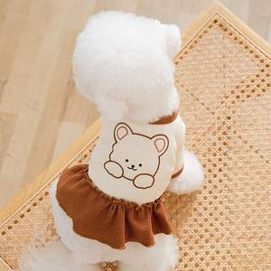 Fashion Customized Summer Cat Print Breathable <strong>Dog</strong> <strong>Dressing</strong> <strong>Gown</strong> Party Washable Cat Print <strong>Dog</strong> Party Fancy Dresses - Product Image 6