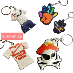 LLavero de Pvc blando 2d personalizado con logotipo, llaveros de goma blanda, llavero de goma, llavero de goma personalizado 3D - Product Image 3