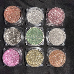 Polvere Olografica Brillante per Ombretto, Colori <span class=keywords><strong>Rosa</strong></span> Caramella, Pigmenti <span class=keywords><strong>Glitter</strong></span> di Lusso, <span class=keywords><strong>Glitter</strong></span> Singolo per Nail Art - Product Image 4
