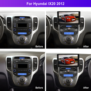 Autoradio Android Podofo 9'' 2+64G CarPlay Android Auto GPS WiFi FM RDS pour <span class=keywords><strong>Hyundai</strong></span> IX20 2012 OEM Factory - Product Image 6