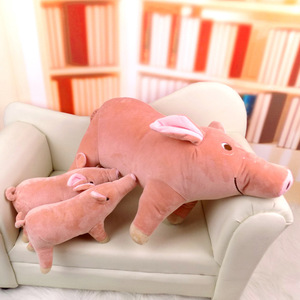 Juguete de Peluche de Cerdo de Simulación, Juguete de Mascota de Cerda Anciana, Regalo Creativo, Almohada de Peluche de Algodón PP, Alivio del Estrés, Lavable - Product Image 6