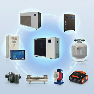 ระบบทำความสะอาดสระว่ายน้ำอัตโนมัติ Eco DSL แบบครบชุด พร้อมหุ่นยนต์ทำความสะอาด ระบบกรอง UV ปั๊มน้ำ และทราย สำหรับสระในดิน/สระเหนือพื้นดิน - Product Image 1