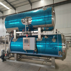 Autoclave de autoclave de alta presión personalizado, sistema de alarma controlado por PLC de acero inoxidable 304, nuevo proceso de esterilización automática de alimentos - Product Image 5