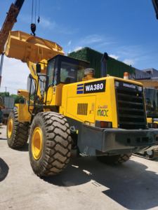 รถตักล้อลาก Komatsu มือสอง WA380-3รถตัก WA320-5รถตัก WA380-6 WA500-6 WA470-6รถตักล้อหน้ามือสองจากญี่ปุ่น - Product Image 5