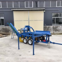 Mesin Pemotong Kayu Bakar Terintegrasi Harga Terjangkau 27HP Kapasitas 500mm Garansi 1 Tahun Pro Firewood Processor