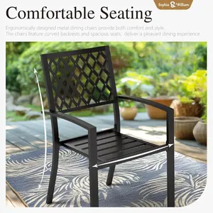 Autocollants modernes pour l'extérieur Ecran solaire imperméable <span class=keywords><strong>Ensemble</strong></span> <span class=keywords><strong>table</strong></span> <span class=keywords><strong>et</strong></span> chaises rondes pour l'extérieur pouvant accueillir <span class=keywords><strong>8</strong></span> <span class=keywords><strong>personnes</strong></span> <span class=keywords><strong>Table</strong></span> <span class=keywords><strong>et</strong></span> chaises pour l'extérieur - Product Image 5