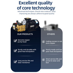 गर्म बिक्री 15L/मिनट उच्च दबाव वॉशर/सफाई/कोहरे सवार पंपों/पानी jetter - Product Image 2