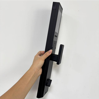 Serrure de porte intelligente avec reconnaissance faciale, empreinte digitale, mot de passe, WiFi, contrôle par application Tuya pour portes en acier