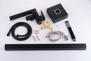 Offre Spéciale <span class=keywords><strong>robinet</strong></span> de baignoire sur pied <span class=keywords><strong>noir</strong></span> <span class=keywords><strong>mat</strong></span> <span class=keywords><strong>robinet</strong></span> de remplissage de baignoire au sol en laiton robinets de baignoire de salle de bain <span class=keywords><strong>avec</strong></span> <span class=keywords><strong>douchette</strong></span> - Product Image 6