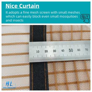 Moustiquaire de porte automatique de qualité supérieure, prix imbattable, aimants puissants, durable, fermeture automatique, <span class=keywords><strong>anti</strong></span>-moustiques, <span class=keywords><strong>anti</strong></span>-mouches - Product Image 4