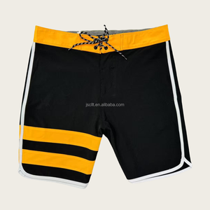 Bermudas de Baño para Hombre con Impresión Personalizada OEM, Shorts de Playa de Tejido Reciclado Elástico en 4 Direcciones - Product Image 4