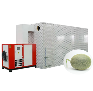 Séchoir à fruits à pompe à chaleur au meilleur prix, déshydrateur multifonctionnel entièrement automatique pour usine de transformation alimentaire - Product Image 1