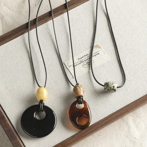 Large Hole Natural Speckled Tiger Eye Barrel Shape Loose Beads DIY Beading Materials For Handmade Sweater Chain <b>Necklace</b> Jewelry - Product Image 3