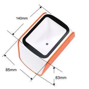 Escáner de Código de Barras de Escritorio USB con Cable YJ-5012 1D 2D, Lector de Códigos QR, Pantalla de 640x480, Naranja, para Punto de Venta, PC, Supermercados, Librerías, Centros Comerciales - Product Image 5